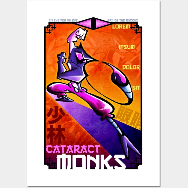 Cataract Monks of Loki IRL Wall Art by RebelTaxi